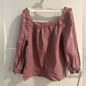 Square neck J Crew Top
